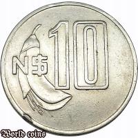 10 NOWYCH PESO 1981 URUGWAJ