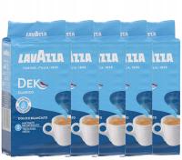 Lavazza Dek 250g Wloska Kawa Mielona Bezkofeinowa 1kg