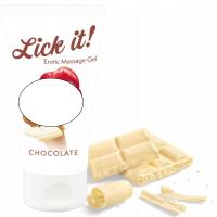 Гель для эротического массажа белый шоколад веганский