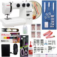 Швейная машина Janome EASY JEANS HD523 бытовая прочная металлическая