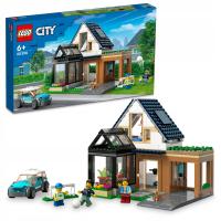 LEGO City Dom rodzinny i samochód elektryczny 60398