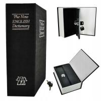 KASETKA SEJF W KSIĄŻCE SKRYTKA NA PIENIĄDZE