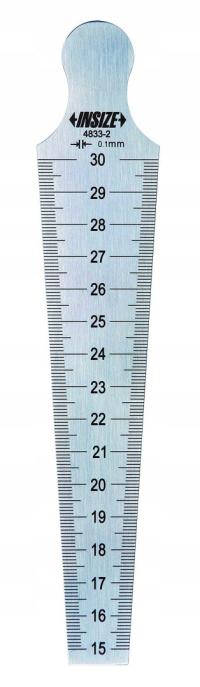 INSIZE Sprawdzian szczeliny MWSK 0,8-15 mm
