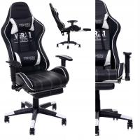 Fotel gamingowy Venom Chairs VER 1.1 dla gracza BIAŁY