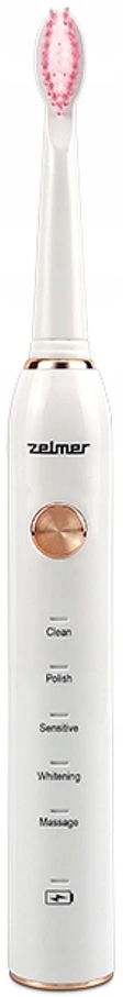 Звуковая зубная щетка Zelmer ZTB1010W 18000 об / мин 5 режимов