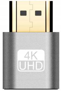 EMULATOR MONITORA ADAPTER HDMI VGA 4K DUMMY plug & play