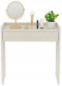 Toaletka konsola NUVIA STAND 75 kaszmir RYFLE szuflada do makijażu