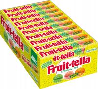 Fruittella жевательная резинка кислые фрукты 40 шт