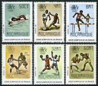 Mozambik 1984 Znaczki 967-72 ** sport igrzyska olimpijskie Olimpiada piłka