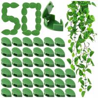 ЗАЖИМЫ ДЛЯ РАСТЕНИЙ ЗАЖИМЫ ДЛЯ КРЕПЛЕНИЯ КАБЕЛЯ ЛИАНЫ ЗАЖИМЫ СТЕНЫ 50 ШТ