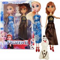 Frozen кукла Анна Эльза Олаф замороженный набор 3в1 для игры и коллекции