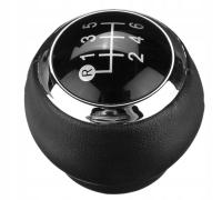 Gałka zmiany biegów do Toyoty czarna + chrom 6 biegów