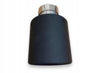 Nakładka Okrągła Pełna Matowa Obejmy Samochodu Wlot 55mm Wylot 100mm