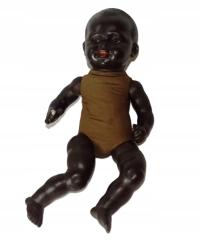 Oryginalna przedwojenna lalka murzynek, ruchome oczka K&R Germany