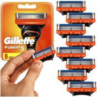 GILLETTE FUSION 5 КАРТРИДЖИ ЛЕЗВИЯ ДЛЯ БРИТЬЯ БРИТВЫ ОРИГИНАЛЬНЫЙ 8 ШТ
