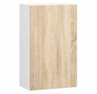 Szafka LIMA W50 /720/ BIAŁY/DĄB SONOMA