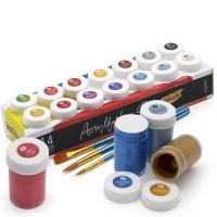 Zestaw farb akrylowych, int!rend, metaliczne, 14 kolorów