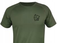 Быстросохнущая футболка для рыбалки хаки WZ Carp / L