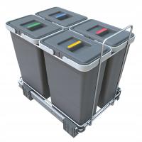 Корзина для мусора Ecofil, сортировщик для шкафа 40 см, 4 корзины Elletipi