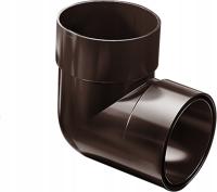 PROAQUA Budmat ПВХ колено 90 87,5 ст. бронза ral 8017