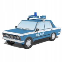 Fiat 125 MILICJA (dla dzieci) - KEx 041