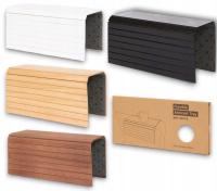 PODŁOKIETNIK NA SOFĘ TACA NA BOK SOFY PODKŁADKA ELASTYCZNA JASNY BRĄZ