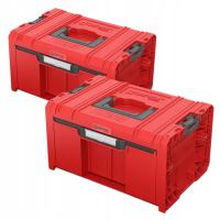 QBRICK SYSTEM PRO Drawer1 Toolbox2.0 BasicRedUltraHDCustom skrzynka x2