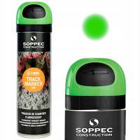 ГЕОДЕЗИЧЕСКАЯ КРАСКА СПРЕЙ SOPPEC FLUO TP ЗЕЛЕНЫЙ