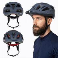 Kask rowerowy ATTABO Viper niebieski L DASZEK OCHRONNY TECHNOLOGIA IN-MOLD