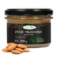 Pasta Migdałowa Smooth 200 g Wegańska Aksamitna Gładka Kremowa Smarowidło