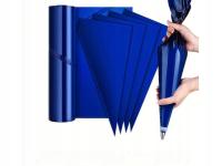 Rękawy worki cukiernicze 22 szt Rozmiar 52 cm Niebieskie Mocne