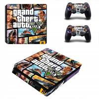 Naklejki Grand Theft Auto GTA 5 PS4 Slim