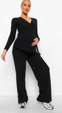 MATERNITY BLUZKA PRĄŻKOWANA CZARNA ROZM 42 290