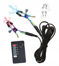 Электро стимулирующие зажимы зажимы для сосков с пультом пытки БДСМ