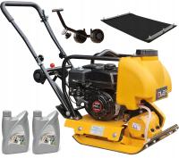 УПЛОТНИТЕЛЬ ВЫХЛОПНЫХ ГАЗОВ STILER 80 КГ СПРИНКЛЕР РЕЗИНОВЫЕ КОЛЕСА МАСЛО LONCIN