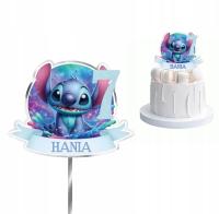 Topper Na Tort Stitch Lilo urodziny Dekoracja na TORT URODZINOWY
