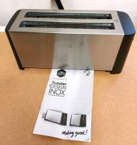 Toster OBH Nordica srebrny, czarny 1300 W