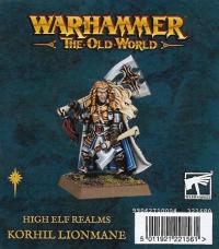 TOW High Elf Realms: Korhil Lionmane (MO)