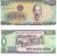# WIETNAM - 1000 DONG - 1988 - P-106 - UNC