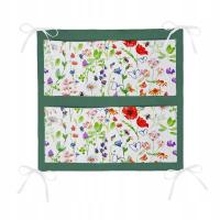 ORGANIZER DO ŁÓŻECZKA Z KIESZENIAMI - PRZYBORNIK NA SZCZEBELKA ŁÓŻECZKA