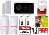 ALARM BEZPRZEWODOWY GSM SYRENA APP POLSKI OCHRONA