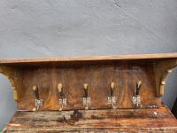 Piękny antyczny wiszący wieszak