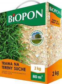 Трава для сухих участков BiOPON семена травы 2kg-80m2