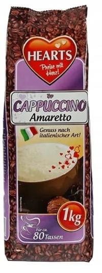 Hearts Cappuccino Amaretto 1 кг растворимый кофе DE