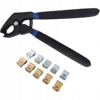 Szczypce blacharskie do zaciskania blach łączenia ustawiania poszycia