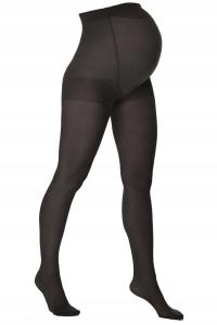 Rajstopy ciążowe na brzuch , elastan, grafit , Lida , 40den
