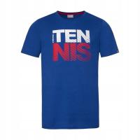 Koszulka tenisowa męska HEAD CLUB CHRIS T-shirt Niebieska L
