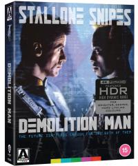 Człowiek-demolka Demolition Man 1993 4K Ultra HD Blu-ray Arrow video