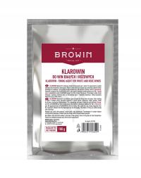 KLAROWIN 100г для вин белых и розовых на 100Л вино