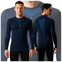 KOSZULKA TERMOAKTYWNA męska Szybkoschnąca Elastyczna długi rękaw WEDZE